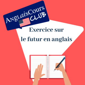 Exercice sur le futur anglais : will et going to