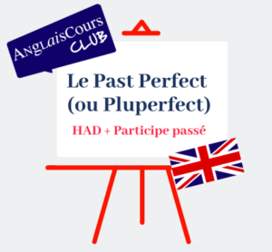 Le past perfect ou pluperfect en anglais.