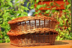 A picture of baskets