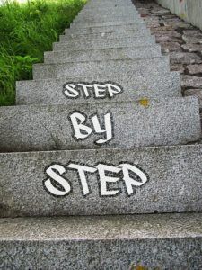 Step by step