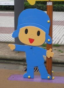 Le personnage de dessin animé Pocoyo