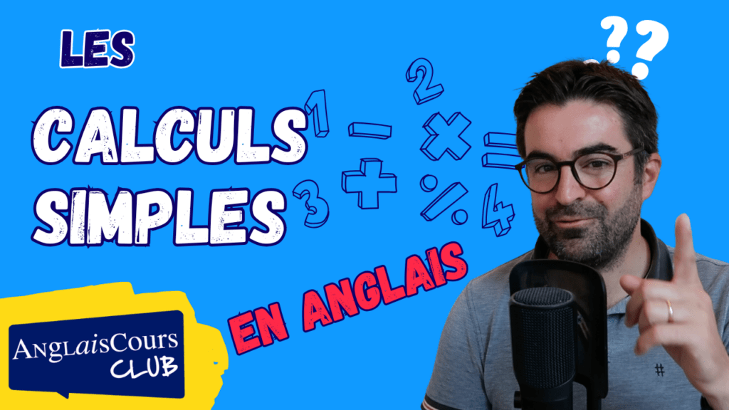 calculs simples anglais
