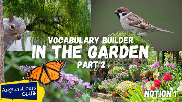 Vocabulary Builder – In The Garden – Part 2 – Notion 1