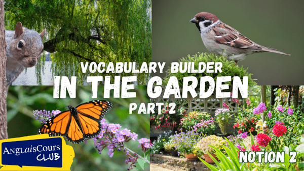 Vocabulary Builder – In The Garden – Part 2 – Notion 2
