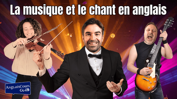 PROCHAINE CONFÉRENCE – La musique et le chant en anglais – Le 7 avril 2026