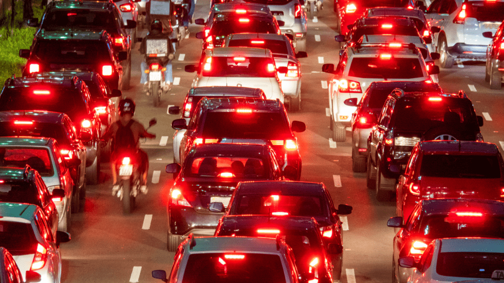 Expressions vous devez connaitre - Image d'un embouteillage